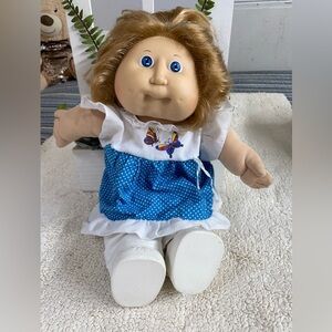 Cabbage patch hair  rare 86 doll